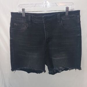 Zenana Outfitters Dark Wash Jean Shorts